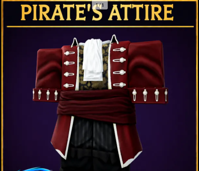 PIRATE ATTIRE| VIA TRADE | AOTR - ATTACK ON TITAN REVOLUTION