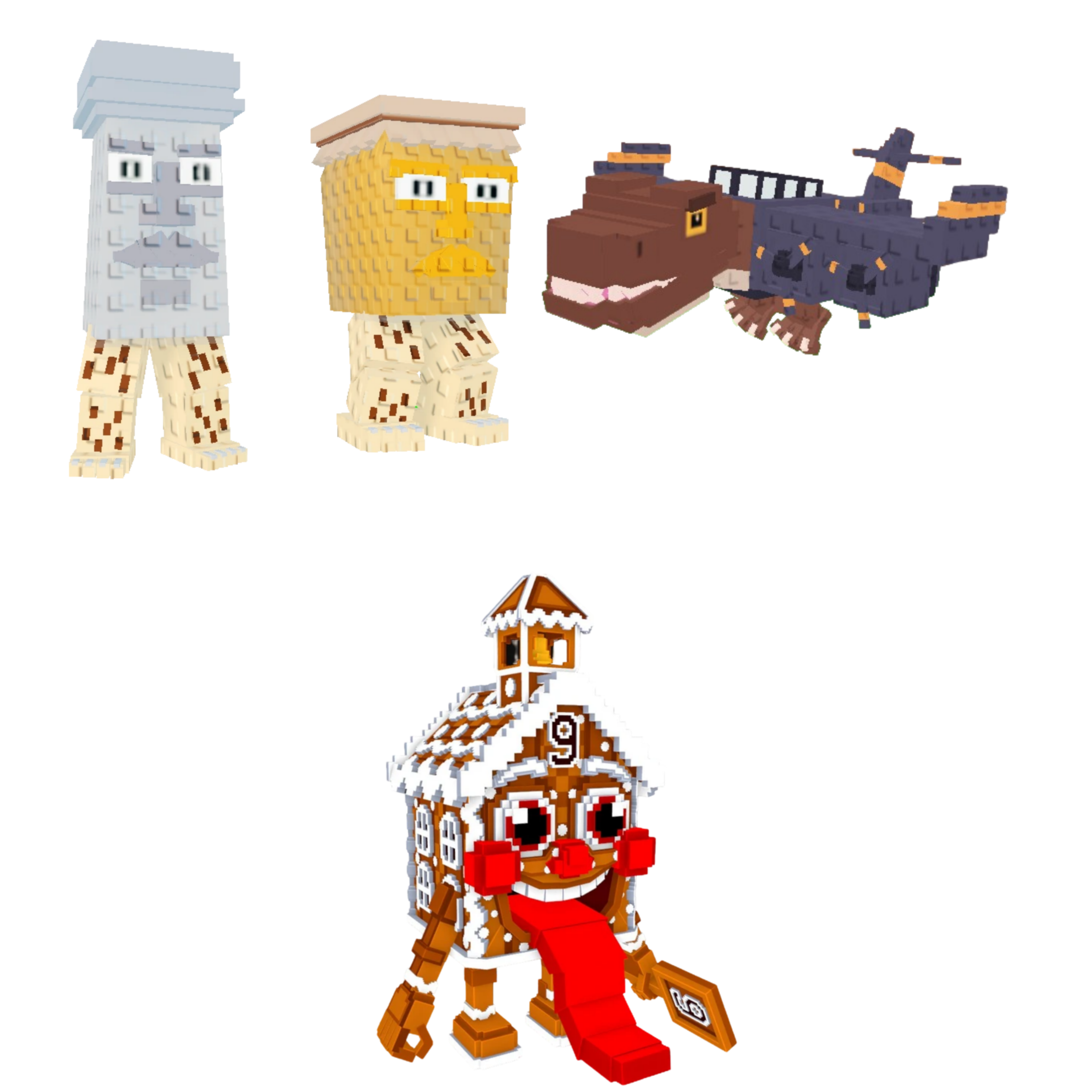 [BUNDLE] - 😆 1x Garama And Madundung 😆 1x Nuclearo Dinossauro 😆 1x La Ginger Sekolah
