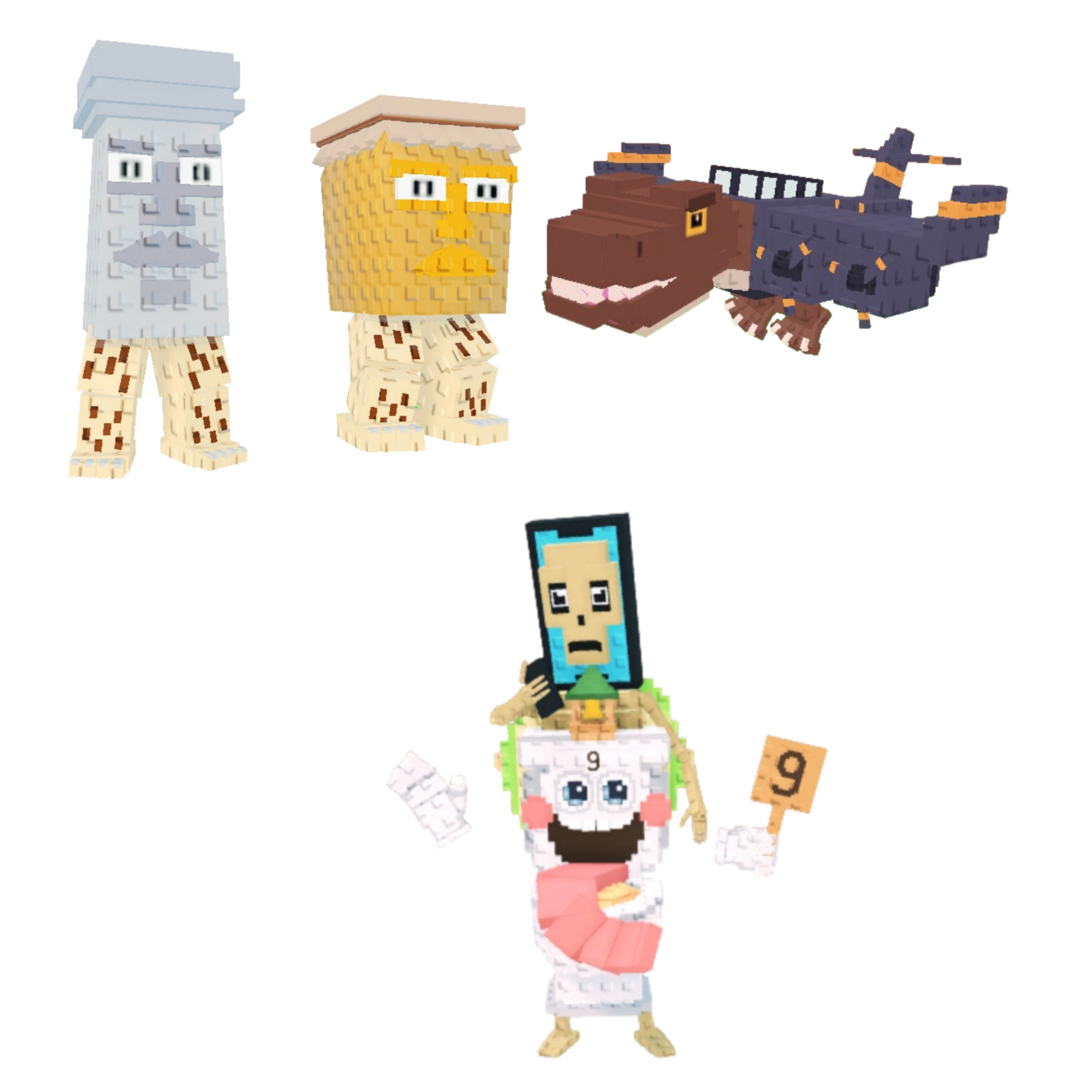 [BUNDLE] - 🤣 1x Garama And Madundung 😀 1x Nuclearo Dinossauro 🤣 1x La Secret Combinasion