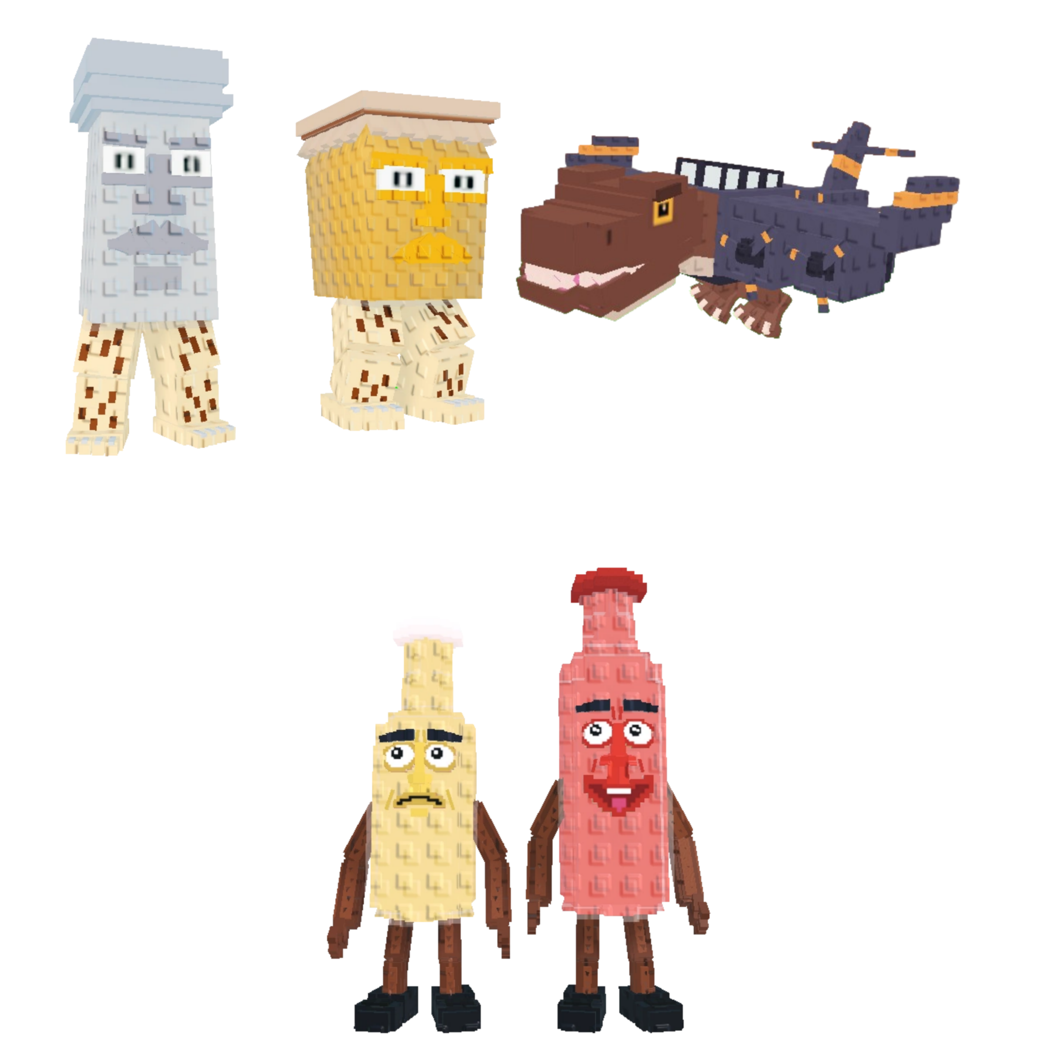 [BUNDLE] - 😂 1x Garama And Madundung 😂 1x Nuclearo Dinossauro 😂 1x Ketchuru And Musturu