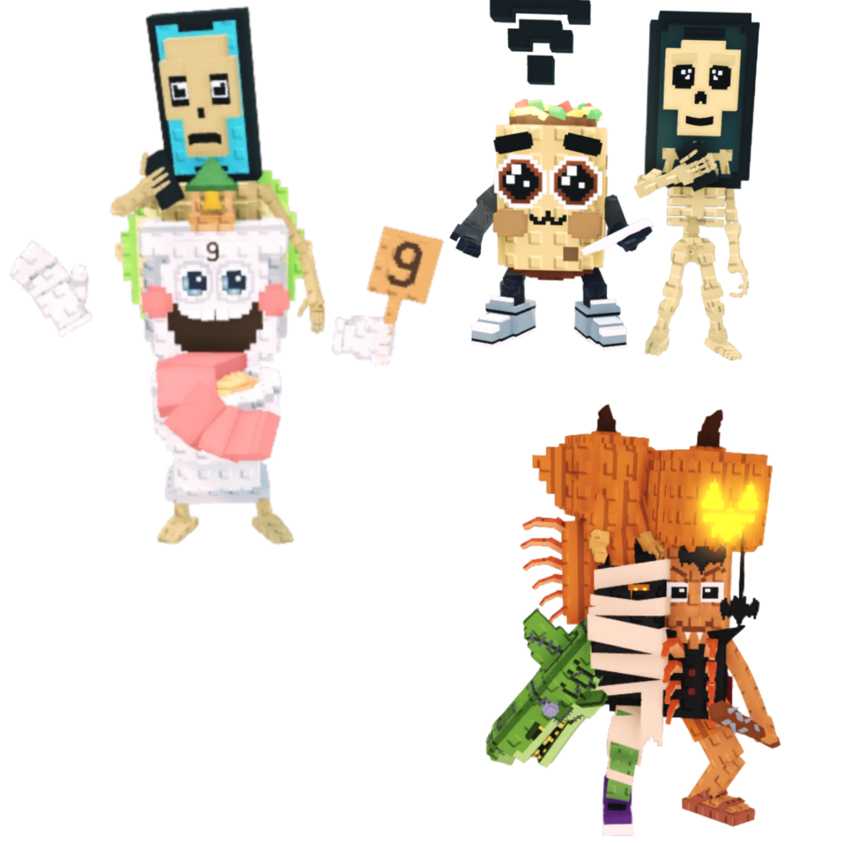 [BUNDLE] - 🏵️ 1x La Secret Combinasion 🏵️ 1x La Spooky Grande 🏵️ 1x Los Mobilis