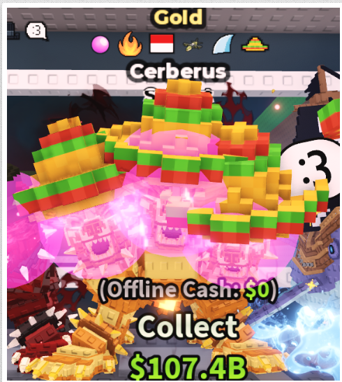 GOLD CERBERUS 4B/S (SOMBRERO + 5 TRAITS) – STEAL A BRAINROT – FAST DELIVERY & TRUSTED #A9QF3N