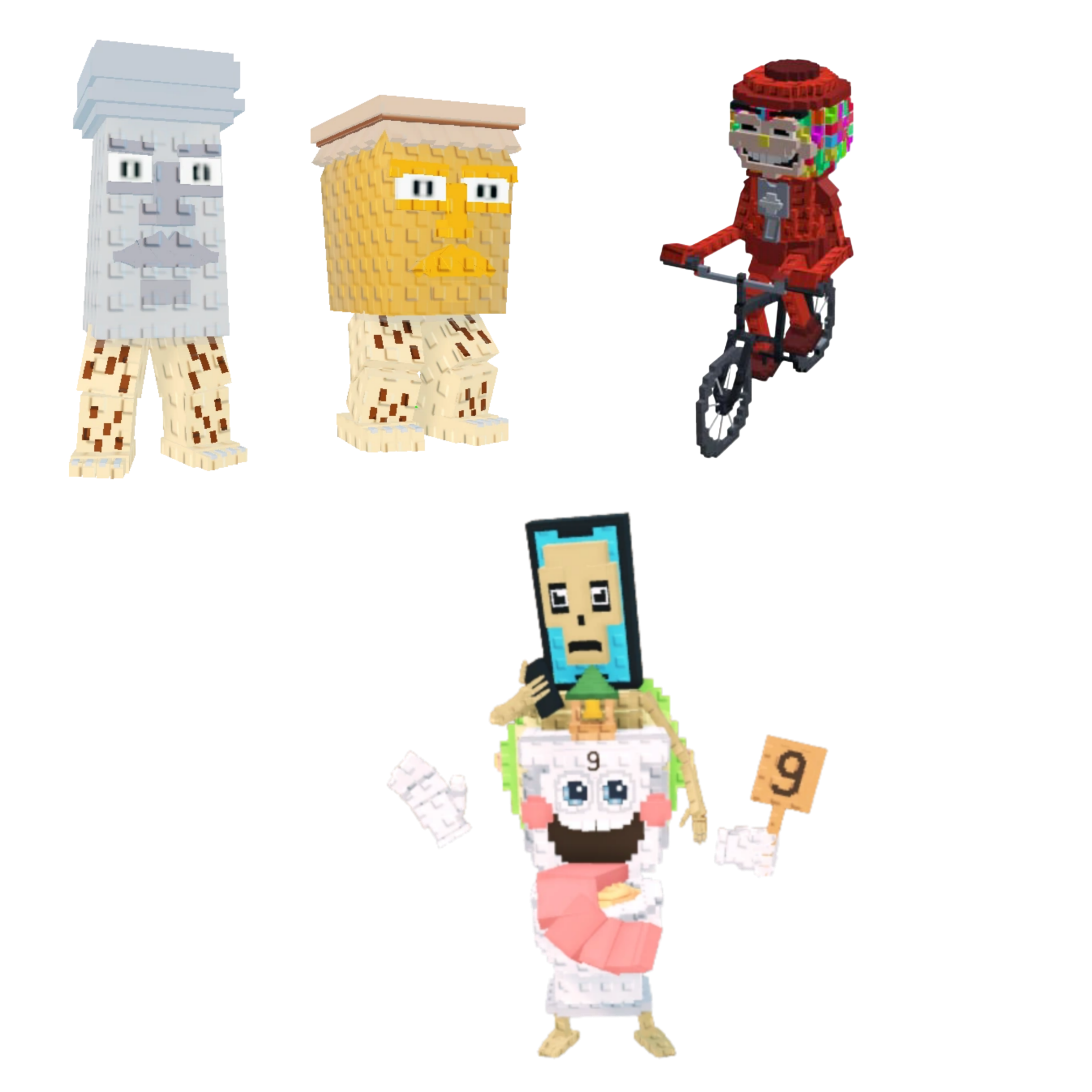 [BUNDLE] - 🥰 1x Garama And Madundung 🥰 1x Chicleteira Bicicleteira 🥰 1x La Secret Combinasion
