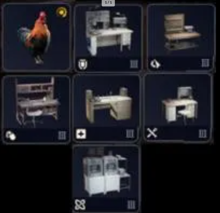 all 6x bench max lv 1-3 All materials+SCRAPPY lv 1-5 All materials +Protected extract - Real stock + Fast delivery