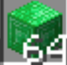 64 EMERALD BLOCK