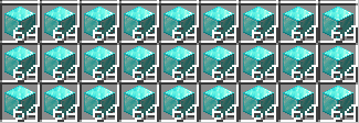 1728 diamond block - 27 stack