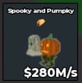 Spooky and Pumpky 280M/s Instant Delivery