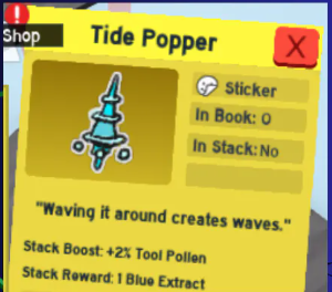Bee Swarm Simulator | Tide Popper Sticker | RBL