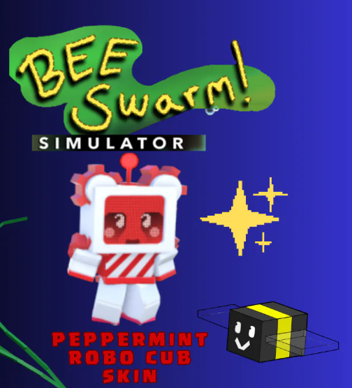 Bee Swarm Simulator | Peppermint Robo Cub Skin | RBL