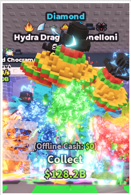 **DIAMOND HYDRA DRAGON CANNELLONI 8.5B/S (SOMBRERO + 6 TRAITS) – STEAL A BRAINROT – FAST DELIVERY & TRUSTED #B6QJ2Y**