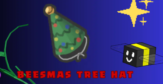 Bee Swarm Simulator | Beesmas Tree Hat | Random Stat Beeequip