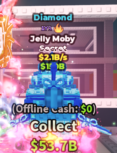 DIAMOND JELLY MOBY 2.1B/S (1YR + FIRE) #S7VC3M