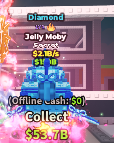 **DIAMOND JELLY MOBY 2.1B/S (1YR + FIRE) – STEAL A BRAINROT – FAST DELIVERY & TRUSTED #S7VC3M**