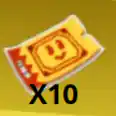 X10 Ticket Voucher