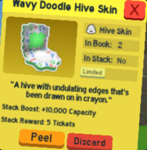 💙Wavy DoodleHive Skin Instant Delivery💙