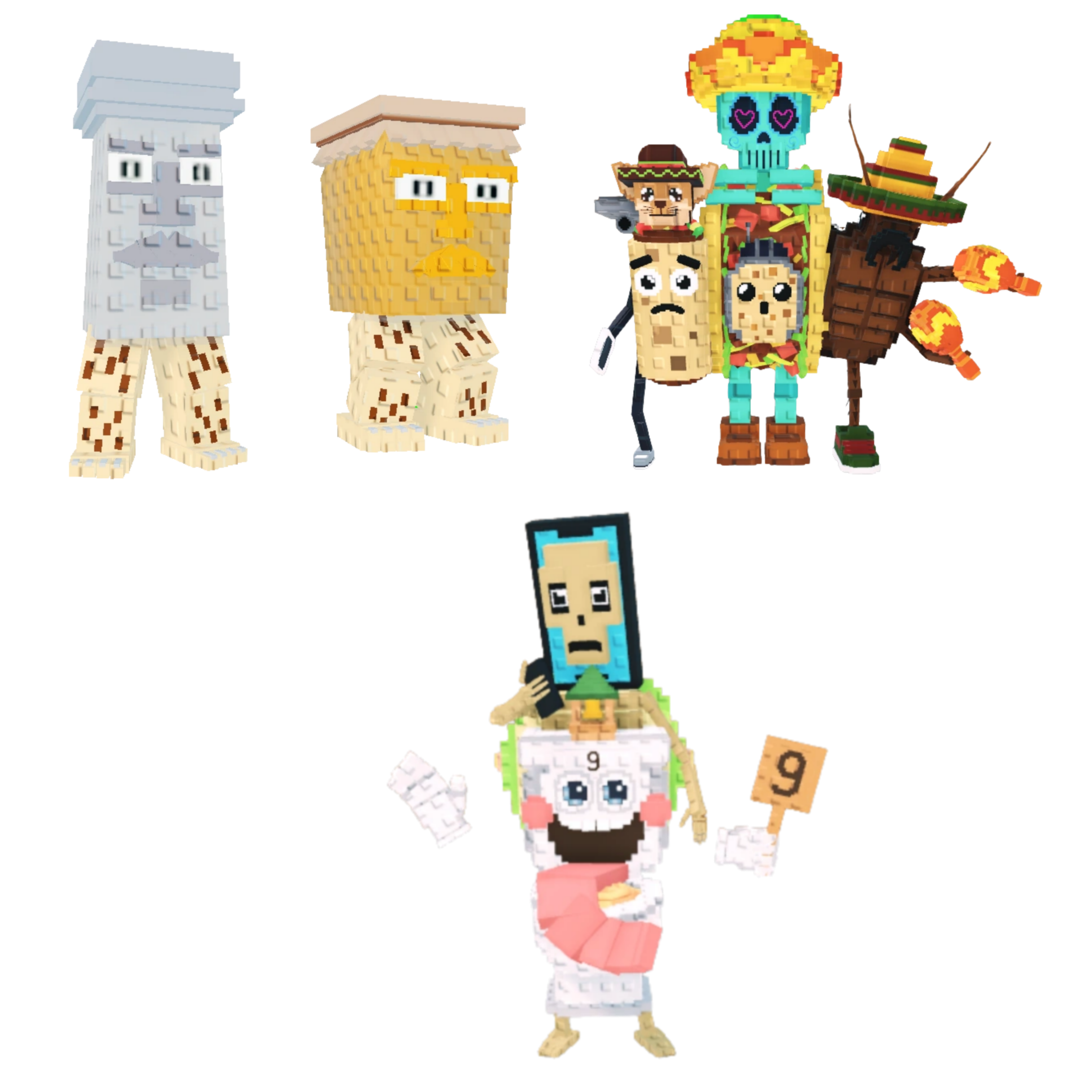 [BUNDLE] - 👹 1x Garama And Madundung 👹 1x La Taco Combinasion 👹 1x La Secret Combinasion