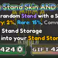🟥✅【Random Stand Skin And Storage】🟥424R🟥