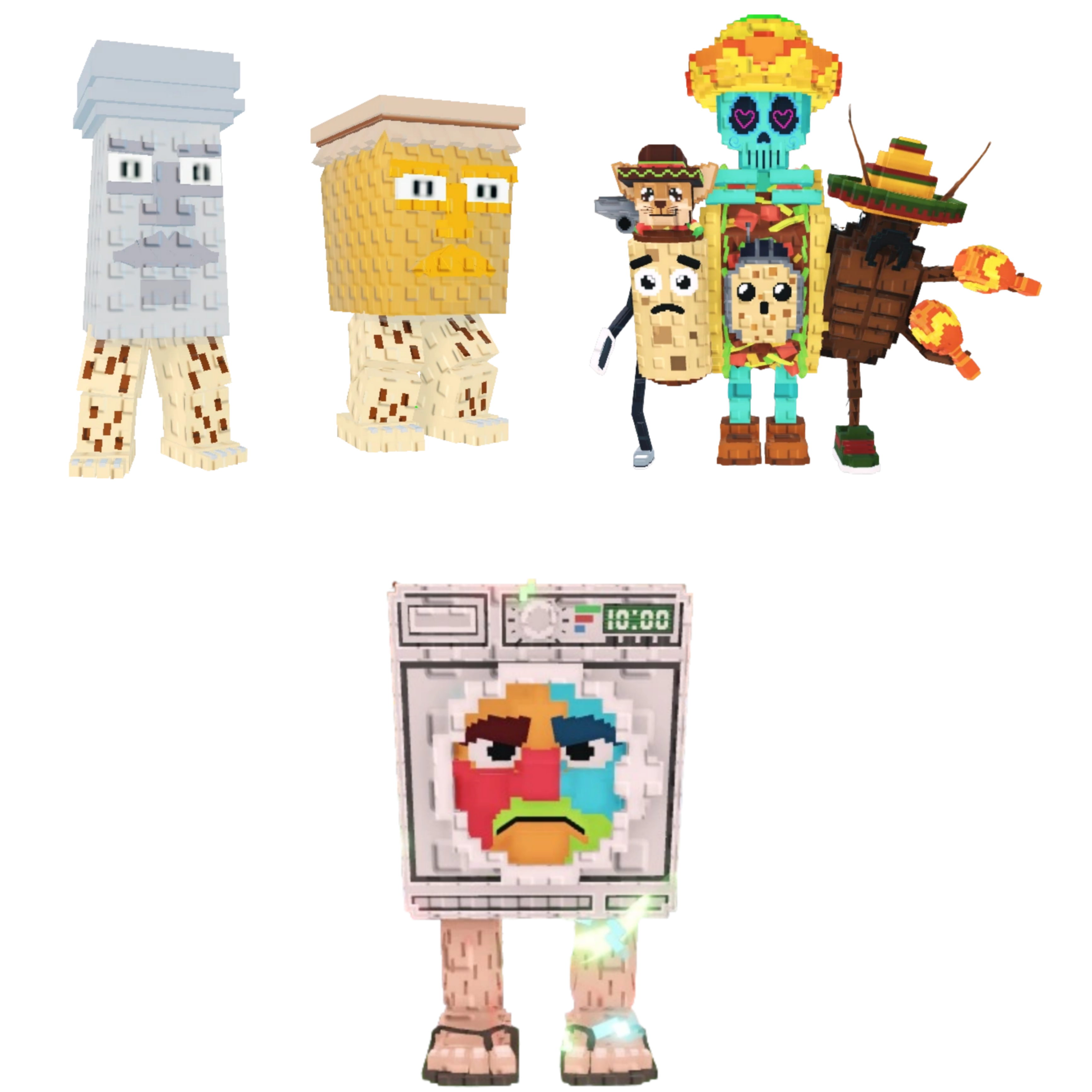 [BUNDLE] - 👻 1x Garama And Madundung 👻 1x La Taco Combinasion 👻 1x Lavadorito Spinito