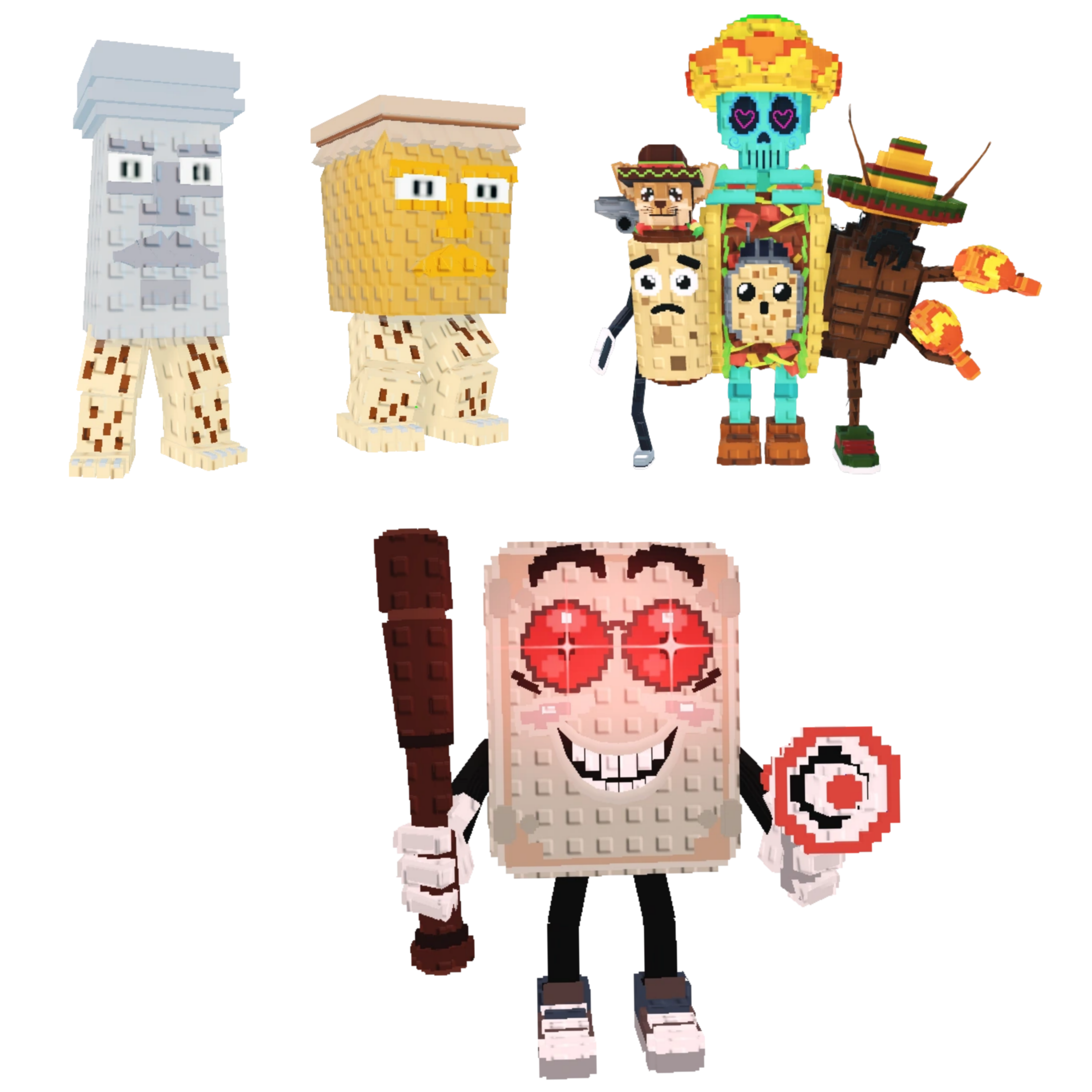 [BUNDLE] - 👾 1x Garama And Madundung 👾 1x La Taco Combinasion 👾 1x Tang Tang Keletang