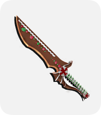 Gingerblade Knife [MM2]  Instant Delivery (24/7 Online )