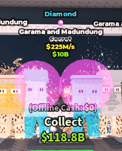 🍔NO TACO🍔 DIAMOND Garama and Madundung 💵 225M/s 💵 YOU GET THE ONE IN PICTURE ✅ 500+ Orders ✅ TOP SELLER ✅ GamerTagz