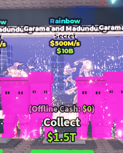 🍔NO TACO🍔 RAINBOW Garama and Madundung 💵 500M/s 💵 YOU GET THE ONE IN PICTURE ✅ 500+ Orders ✅ TOP SELLER ✅ GamerTagz