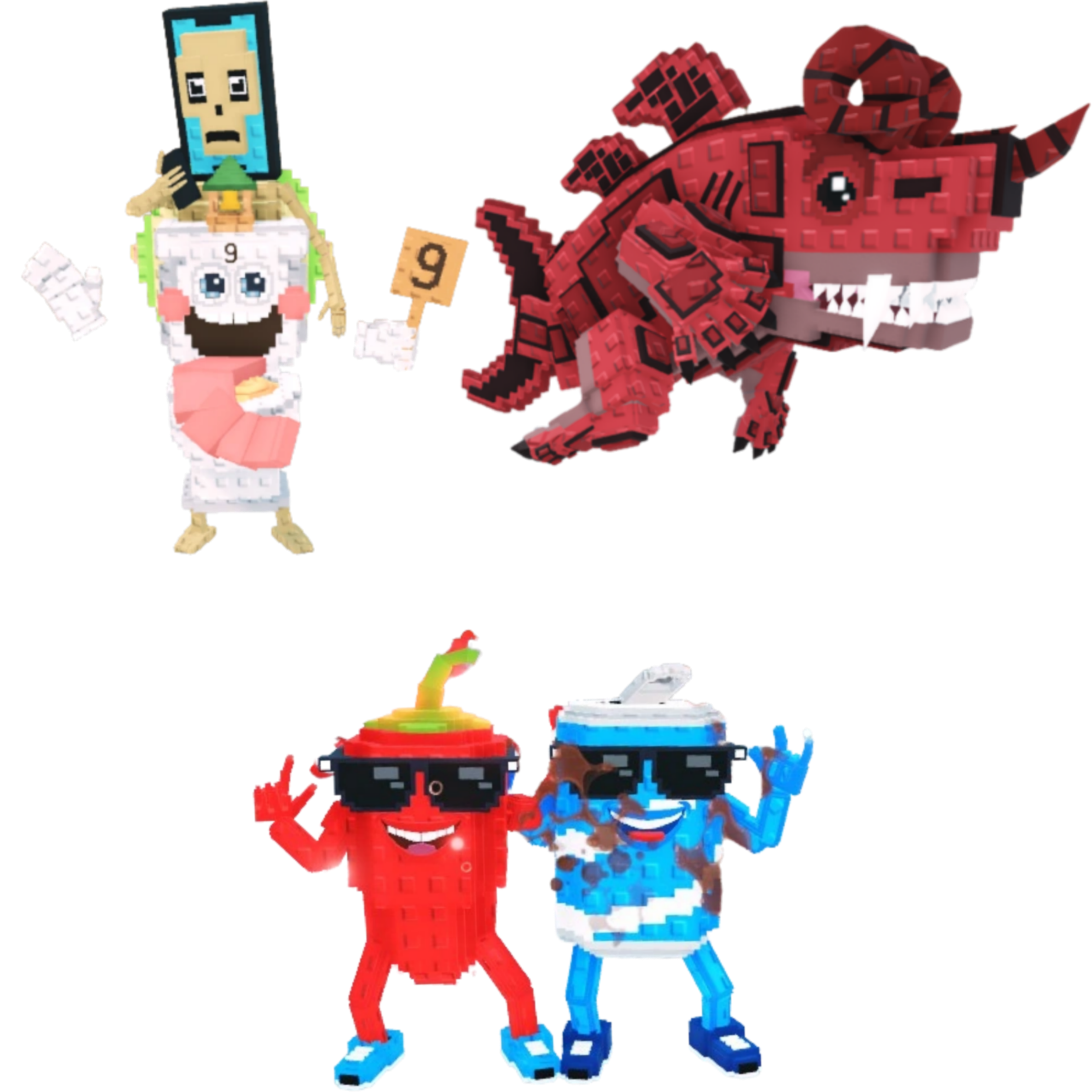 [BUNDLE] - ⭐ 1x La Secret Combinasion ⭐ 1x Swaggy Bros ⭐ 1x Eviledon