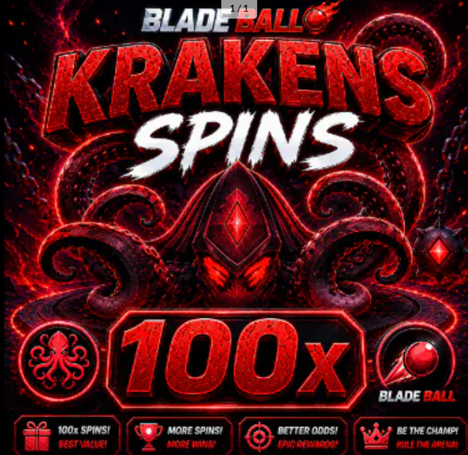 100 Kraken Spins ✅ | Blade Ball ✅