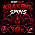 10 Kraken Spins ✅ | Blade Ball ✅