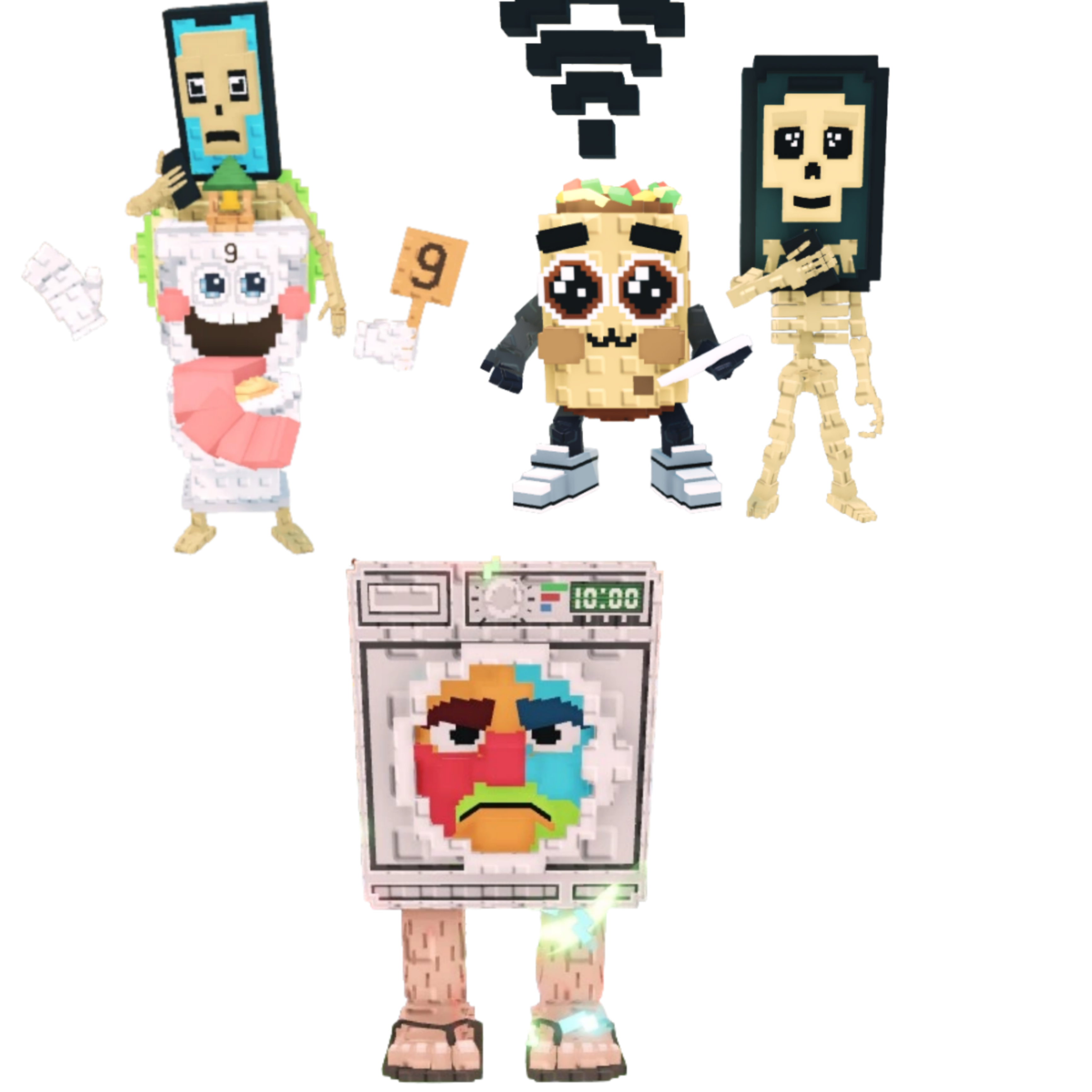 [BUNDLE] - 🌤️ 1x La Secret Combinasion🌤️ 1x Lavadorito Spinito 🌤️ 1x Los Mobilis
