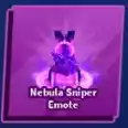 Nebula Sniper Emote ( Emote ) - Limited ✅ | Blade Ball ✅