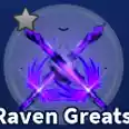 Dual Raven Greatsword - Limited ✅ | Blade Ball ✅