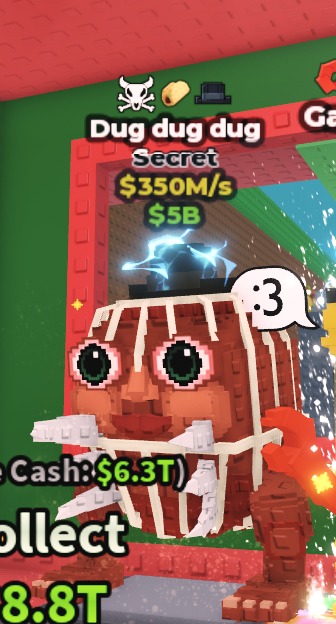 FAST RESPONSE | Dug Dug Dug $350M/s ( 3 Trait with Extinct / Skeleton Traits ) | 1000% SAFE 🔒 #3990