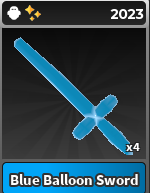 blue balloon sword 🔥 survive the killer map