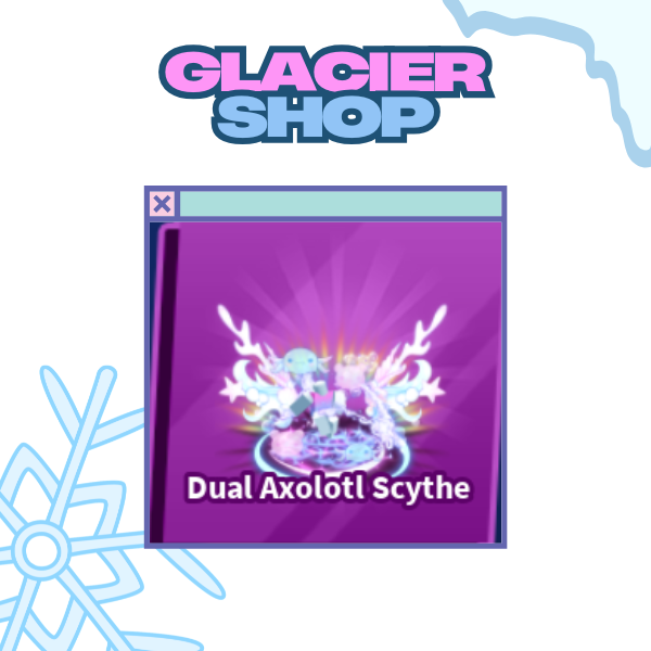 Dual Axolotl Scythe Emote ( Limited )