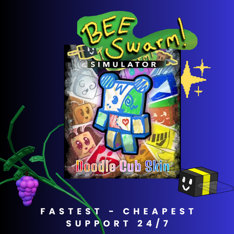 Bee Swarm Simulator > Doodle Cub Skin > RBL