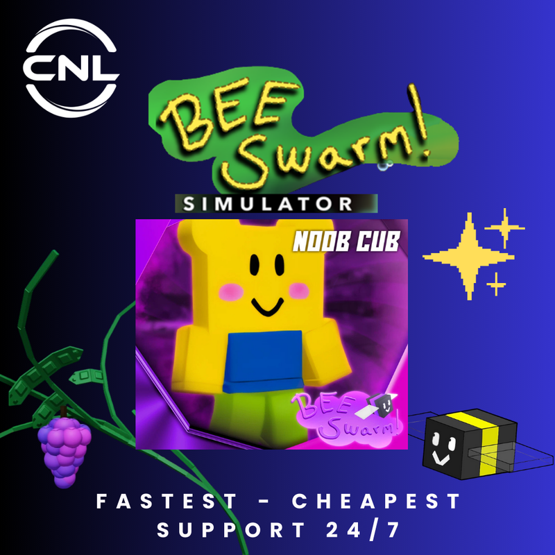 Bee Swarm Simulator > Noob Cub Skin > RBL