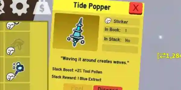 Bee Swarm Simulator > Tide Popper Sticker > RBL