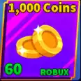 1000 Coins - Blade Ball