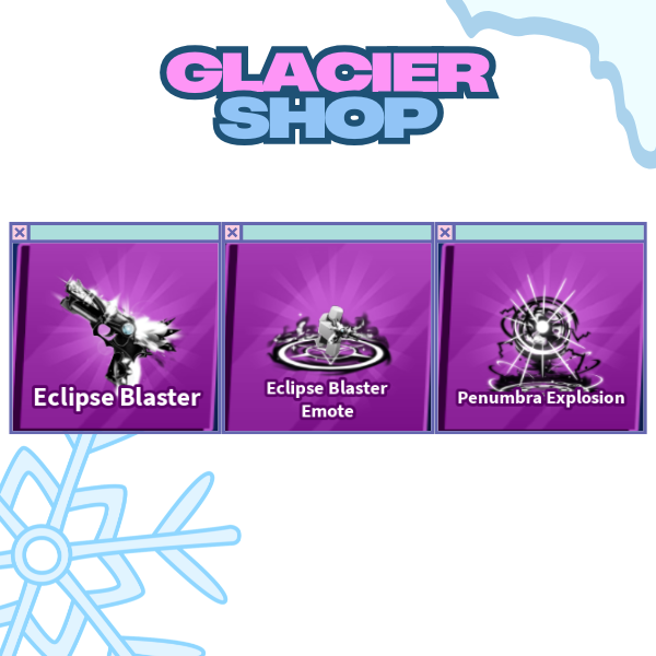 Eclipse Blaster + Explosion + Emote ( Limited Set )
