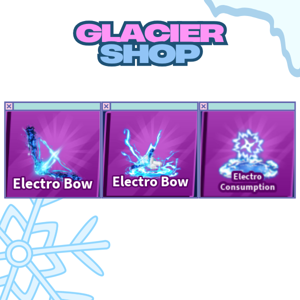 Electro Bow + Explosion + Emote ( Limited Set )