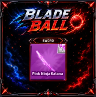 [ Limited Sword ] Pink Ninja Katana with Finisher | FAST DELIVERY✅