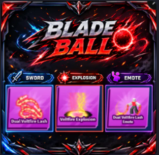 [ Limited Set ] Dual Voltfire Lash + Explosion + Emote | FAST DELIVERY✅