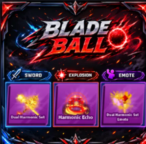 [ Limited Set ] Dual Harmonic Set + Explosion + Emote | FAST DELIVERY✅