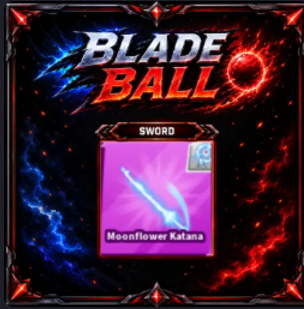 [ Limited Sword ] Moonflower Katana with Finisher | FAST DELIVERY✅