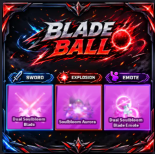 [ Limited Set ] Dual Soulbloom Blade + Explosion + Emote | FAST DELIVERY✅