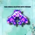 Dual Nebula Blasters With Finisher
