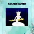 Golden Rapier - Limited Sword