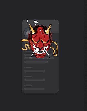 Oni's Curse Profile Effect🔥Cheap Decoration $4.99