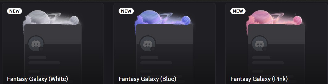 Fantasy Galaxy ( Any Colour ) Profile Frame🔥Cheap Decoration $4.99
